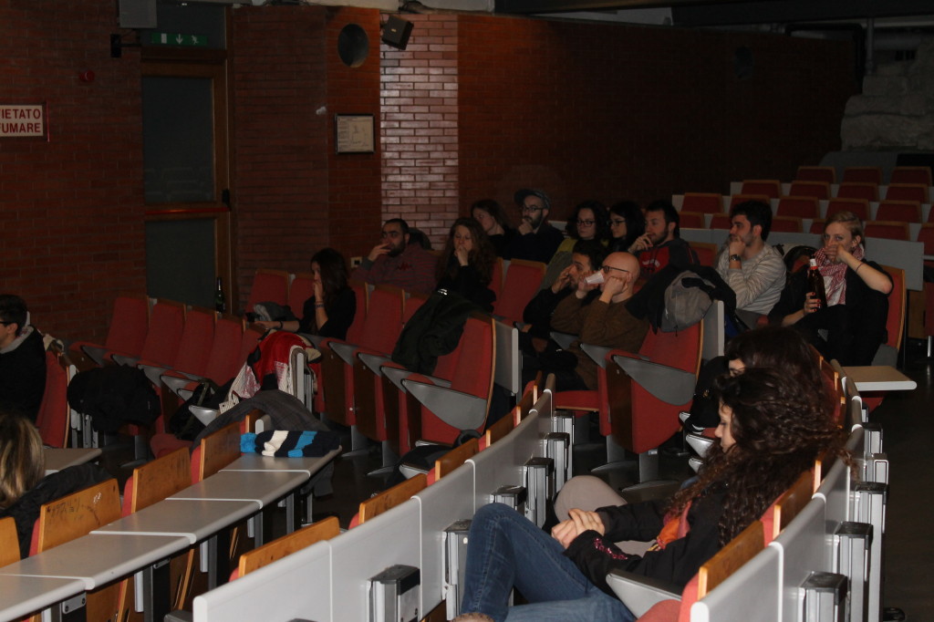 Franca Rame Project Perché non muore il fuoco - Napoli Università L'Orientale Aula Magna Mure Greche 28 Febbraio 2014 -dale zaccaria 03