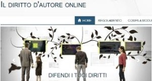 diritto d'autore online